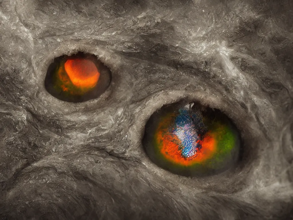 Image similar to petri dish art. animal eyes, cloudy eyes, cataract. subsurface scattering, subsurface light transmission, translucency, backlit, diffused, misty. high quality highly detailed award winning photograph by national geographic. dynamic moving 3 d liquid, unreal engine, rendered in octane.