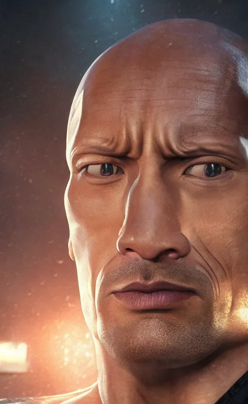 Image similar to dwayne johnson as the president, dynamic lighting, photorealistic fantasy concept art, trending on art station, stunning visuals, creative, cinematic, ultra detailed