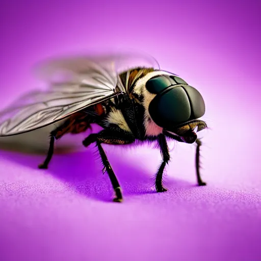 Prompt: a housefly - cat - hybrid, animal photography