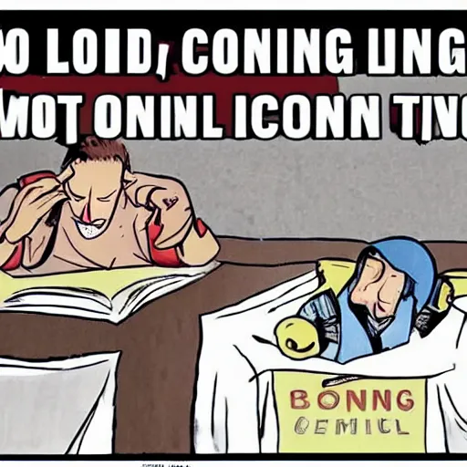 Image similar to boring con an annual convention for people who just loved to do nothing, they don't like books, they dont like comics, they dont like tv, they dont like computer