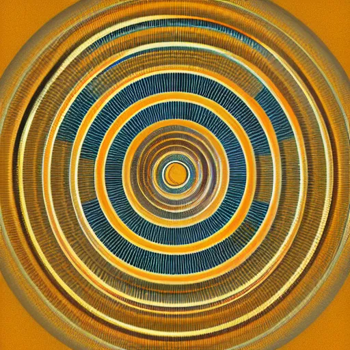 Prompt: geometry circles abstraction