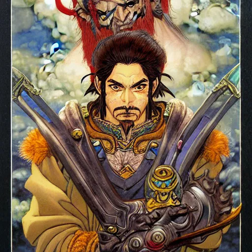 Image similar to prompt : portrait of warcraft character painted in miyazaki color style drawn by katsuhiro otomo and takato yamamoto, inspired by fables, china doll face, smooth face feature, intricate oil painting, high detail, sharp high detail, manga and anime 2 0 0 0