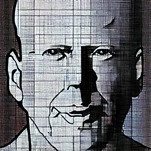 Image similar to “ bruce willis retro minimalist portrait by jean giraud, moebius starwatcher comic, 8 k ”