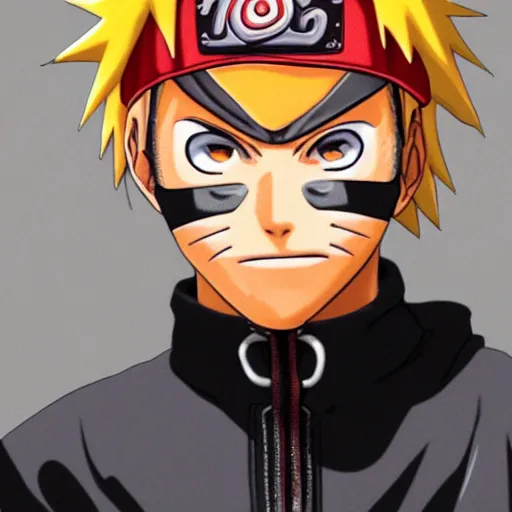 Prompt: naruto uzumaki in real life