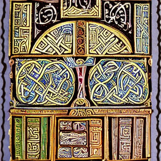 Image similar to Book of Kells