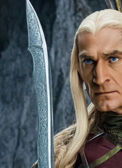 Image similar to movie still of skeletor as legolas in lord of the rings, 8 k, hd