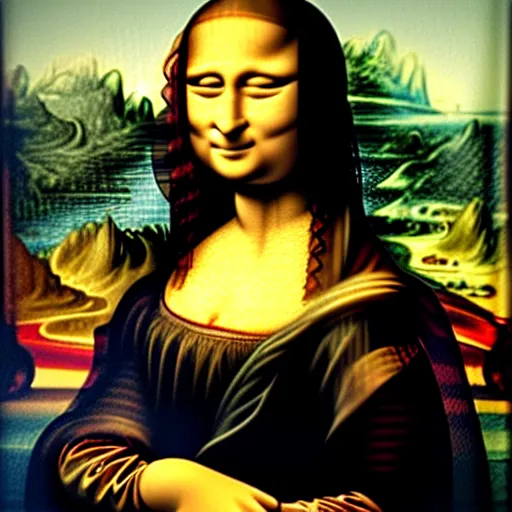 Image similar to the mona lisa