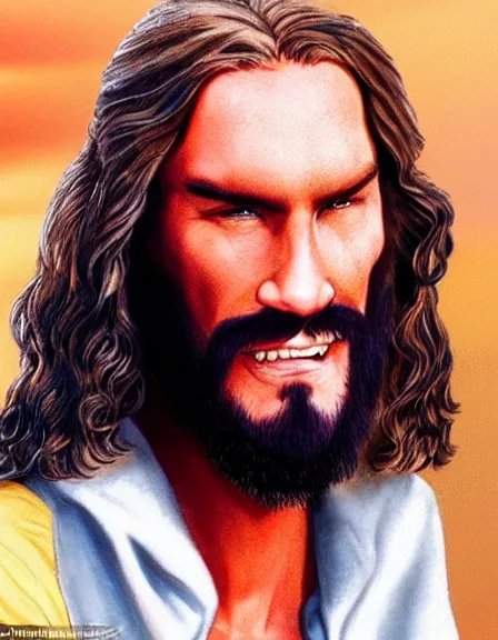 Prompt: Chad Jesus