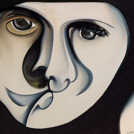 Prompt: closeup portrait of an artist by leonetto cappiello, 2 0 0 mm prime, headshot