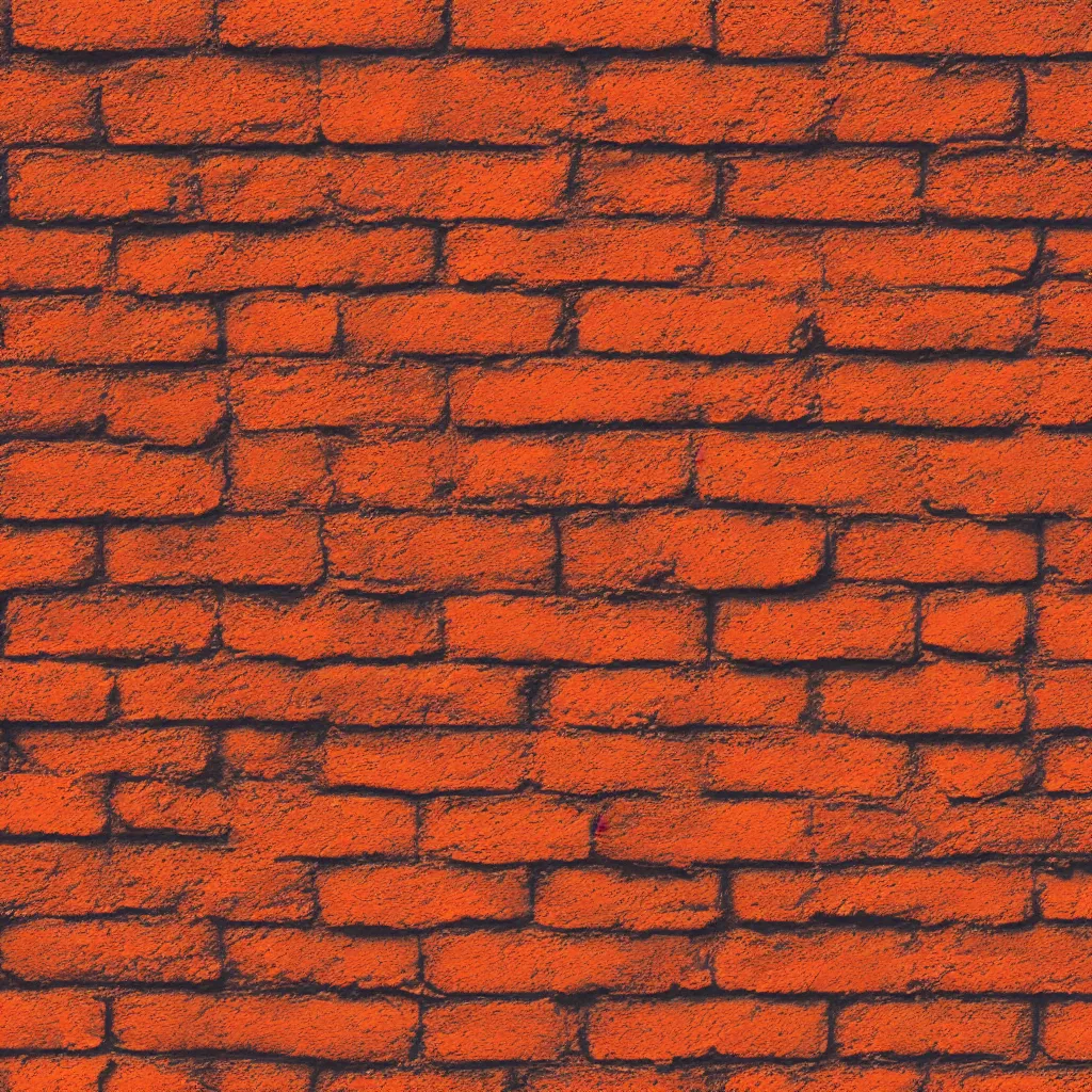 Image similar to orange brick texture, 4k