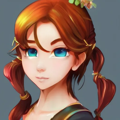 Image similar to detailed beautiful character art on amino, high quality art on artstation