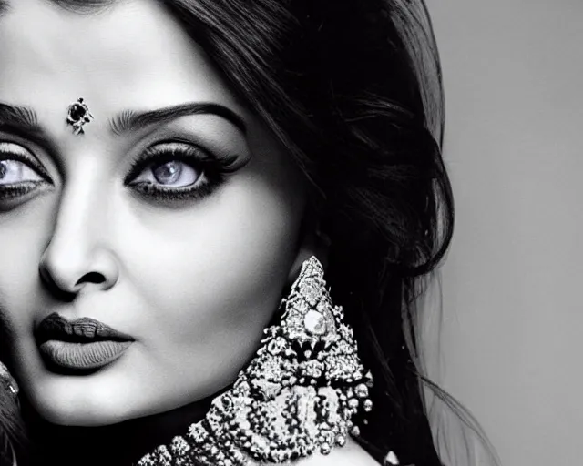 Image similar to a photo of aishwarya rai as a disney, hyper realistic face, beautiful eyes, cinematic, long shot, hyper detailed, 8 5 mm photograph, 8 k resolution, film still, sharp lens, wide lens