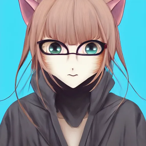 AI Art: catgirl by @Autumn Cloud