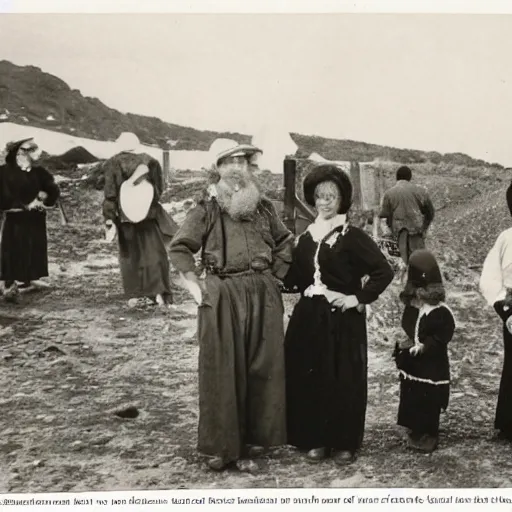 Prompt: photo of breton people