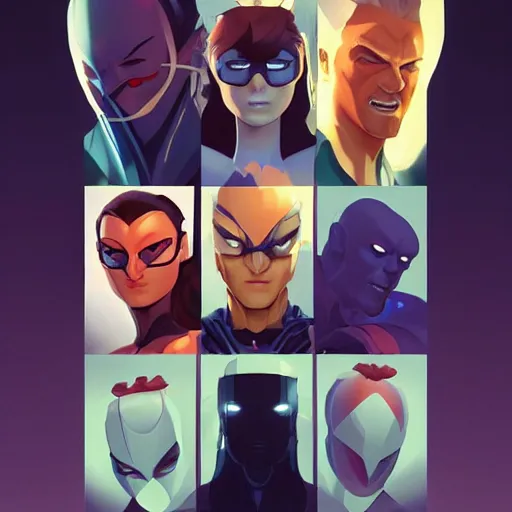 Image similar to face icon stylized minimalist x - men, loftis, cory behance hd by jesper ejsing, by rhads, makoto shinkai and lois van baarle, ilya kuvshinov, rossdraws global illumination