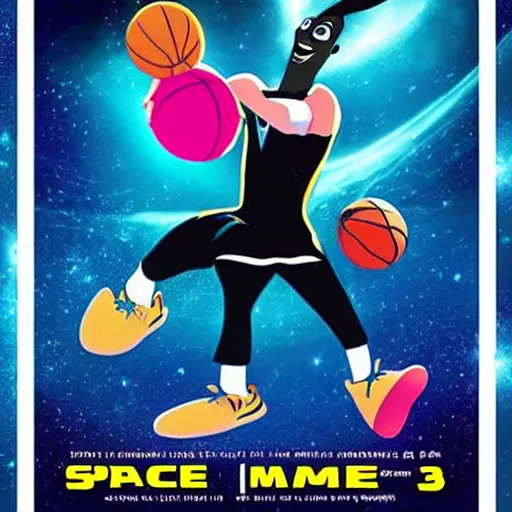 Image similar to space jam 3 poster