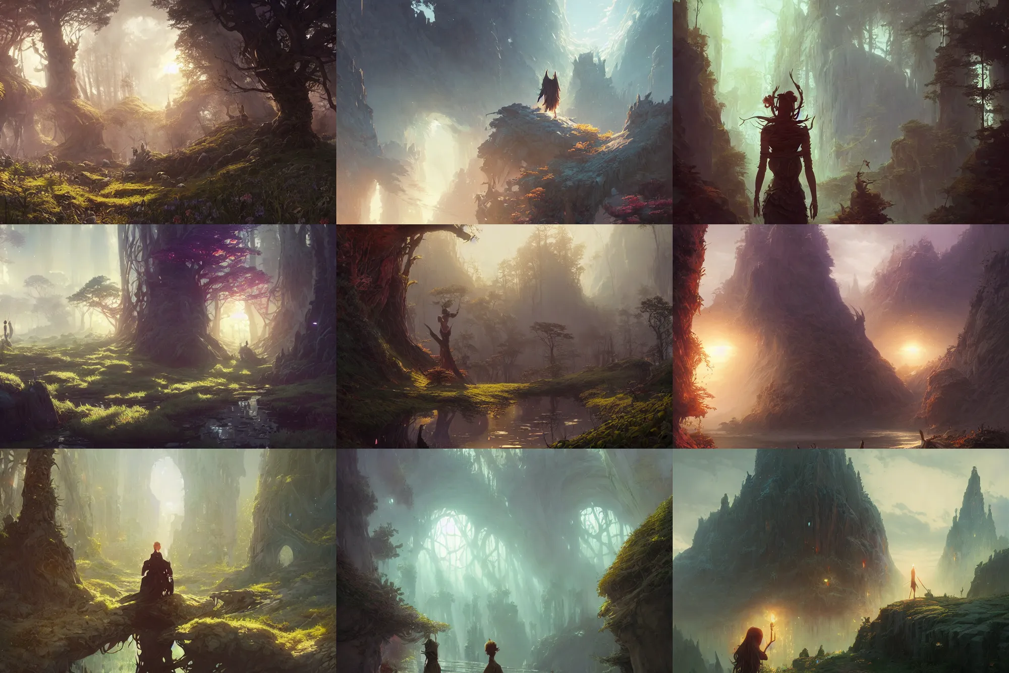 Prompt: stephen bliss, unreal engine, fantasy art by greg rutkowski, loish, rhads, ferdinand knab, makoto shinkai and lois van baarle, ilya kuvshinov, rossdraws, tom bagshaw, global illumination, radiant light, detailed and intricate environment