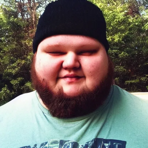 Image similar to Egor Prosvirnin is very fat person