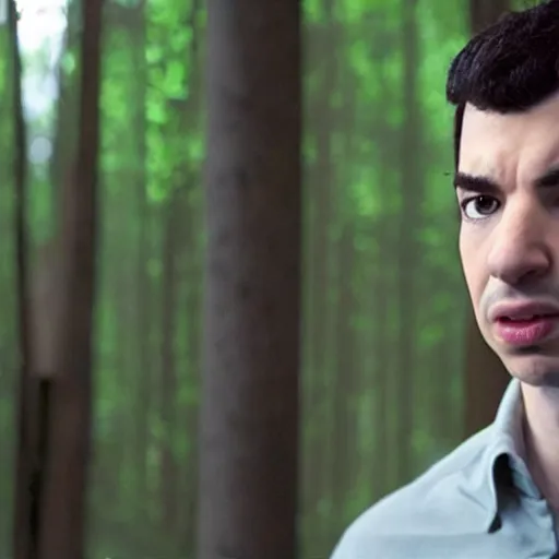 Prompt: “a still of Nathan Fielder in Avatar”