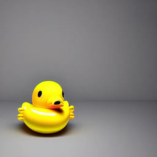 Prompt: rubber ducky, studio lighting