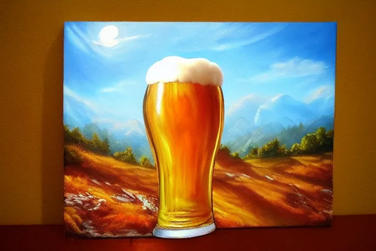 Prompt: beer, fantasy, painting, ultra realistic!!!, clear weather, golden hour, sharp focus