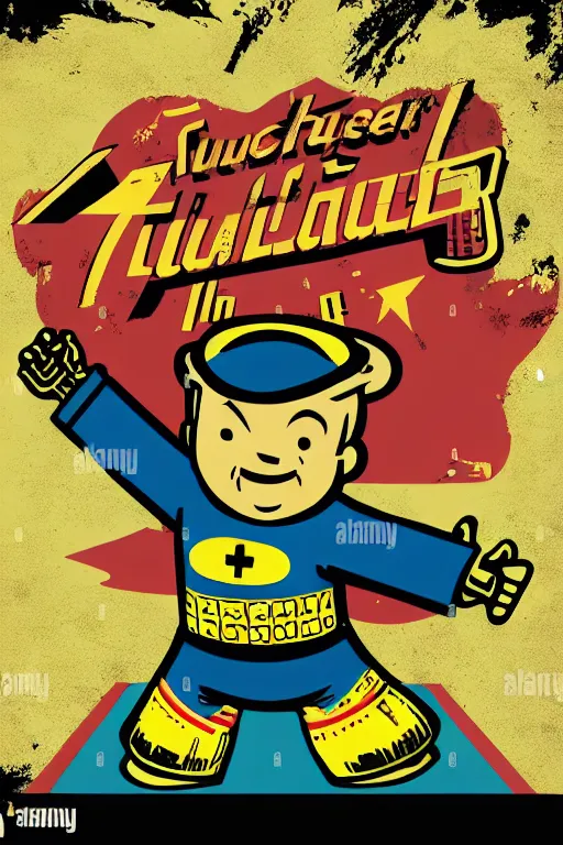 Image similar to fallout 7 6 retro futurist illustration art by butcher billy, sticker, colorful, illustration, highly detailed, simple, smooth and clean vector curves, no jagged lines, vector art, smooth andy warhol style