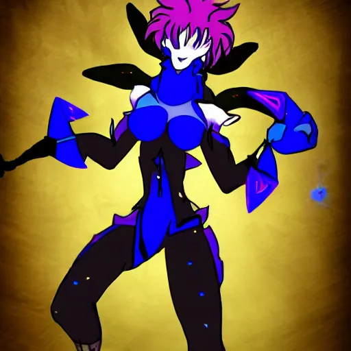 Prompt: lapis lazuli drilled up in trickster online revolution by ntreev