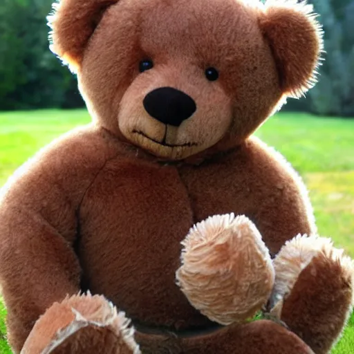 Image similar to hideous disgusting teddy bear