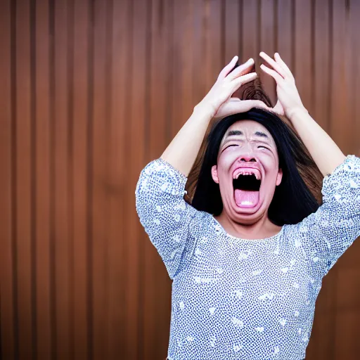 Image similar to photo of a user absolutely astonished from the Stable Diffusion images, 😲, overacting, OMG!, Canon EOS R3, f/1.4, ISO 200, 1/160s, 8K, RAW, unedited, symmetrical balance, in-frame