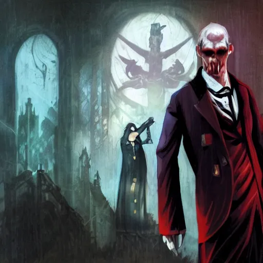 Image similar to christof romuald, vampire the masquerade redemption