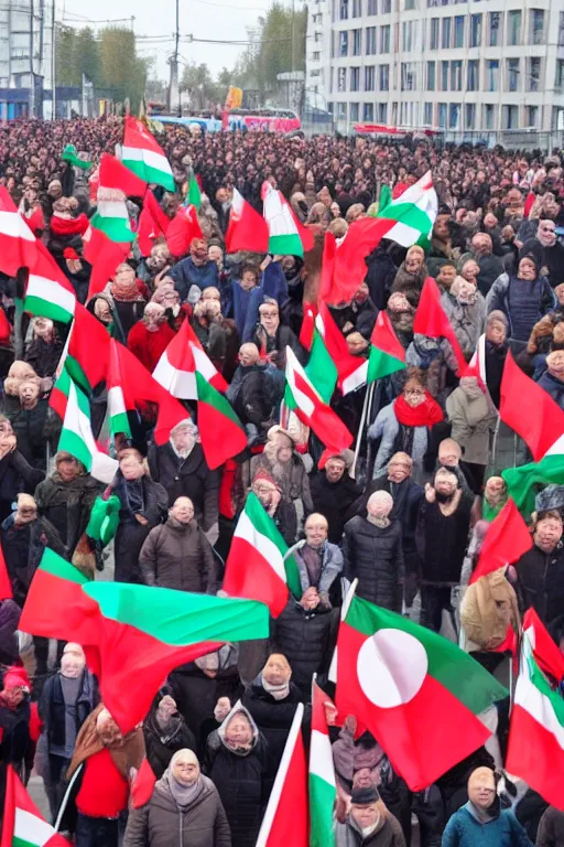 Prompt: belarus 2 0 2 0 protests