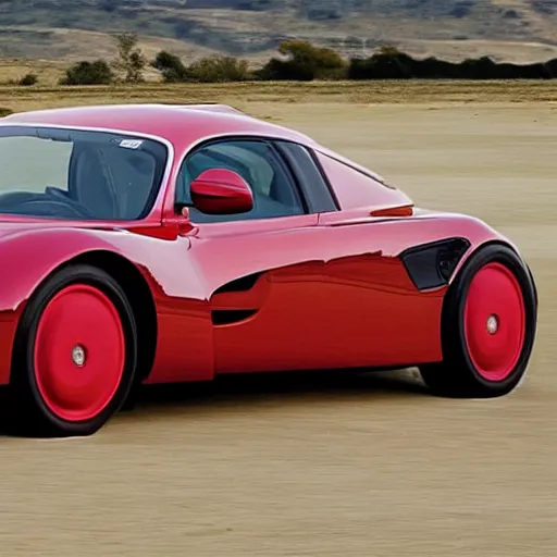 Prompt: a car designed by jeremy clarkson