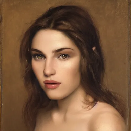 Image similar to A portrait of the most beautiful woman in the world