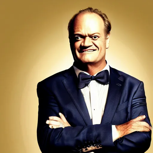 Image similar to kelsey grammer falling from the sky and screaming hd wallpaper