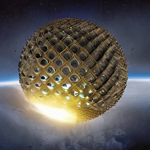 Image similar to dyson sphere