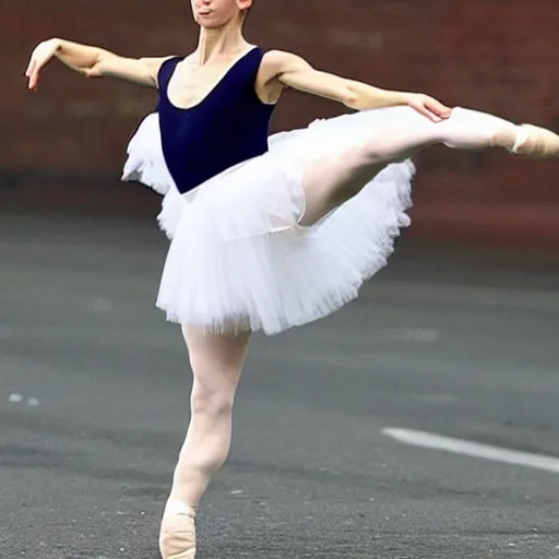 Image similar to Steven Gerrard as a ballerina