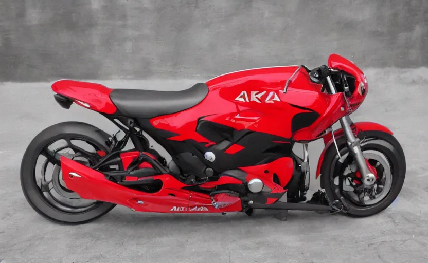 Image similar to akira motorbike