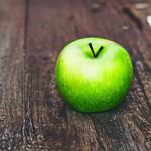 Image similar to a beautiful photo of a green apple