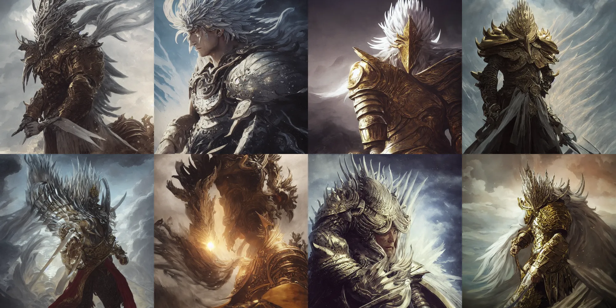 portrait of the nameless king the god of storms and