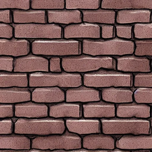 Prompt: brick diffuse texture, sculpted from zbrush, substance designer, hyper realistic