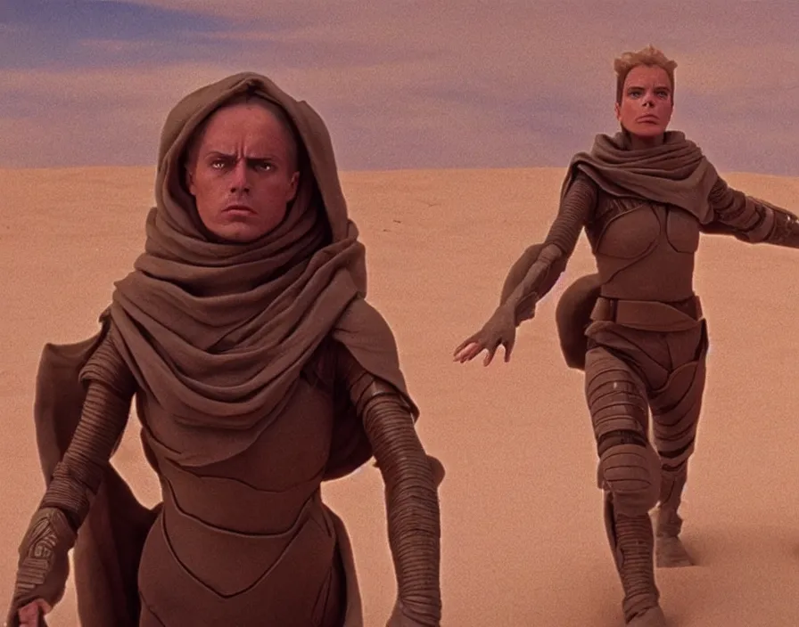 Prompt: dune, directed by alejandro jodorowsky, scifi, epic, ethereal, 8 k