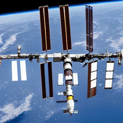 Image similar to illustration of the international space station