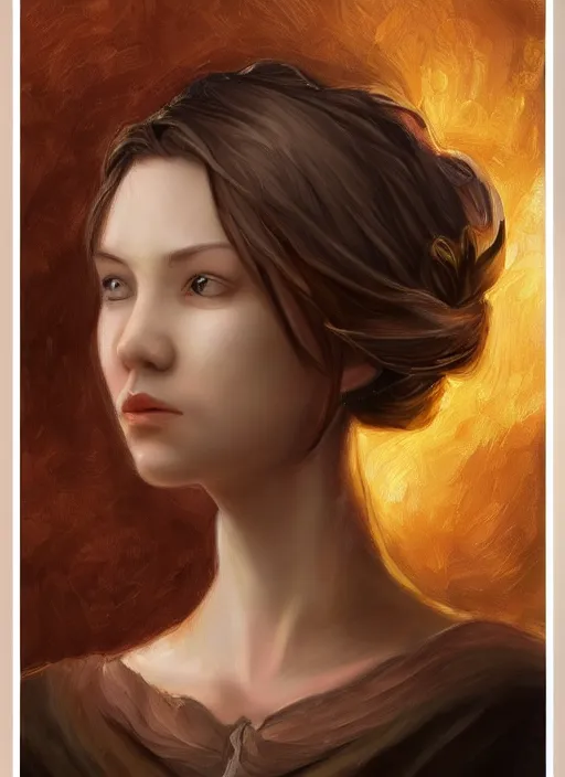 Image similar to Masterpiece. Female face portrait. reddit.com/r/fantasy_art/top