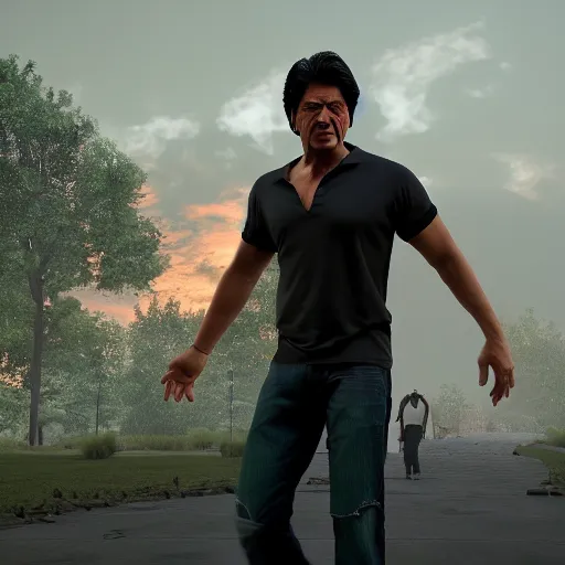 Prompt: shahrukh khan, 8k, cinematic lighting