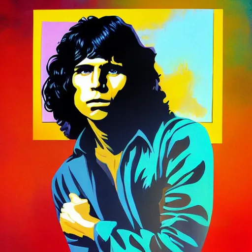 Image similar to Jim Morrison by Jeffrey Smith and Erin Hanson and Chad Knight