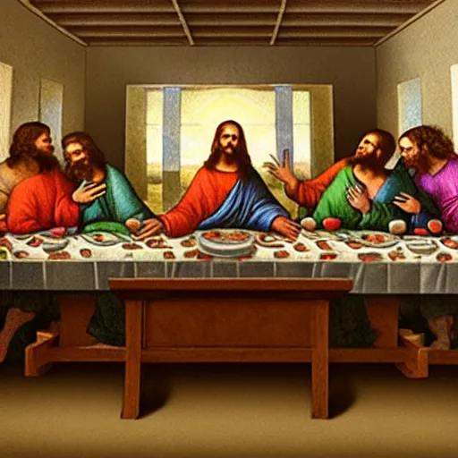 Prompt: last supper