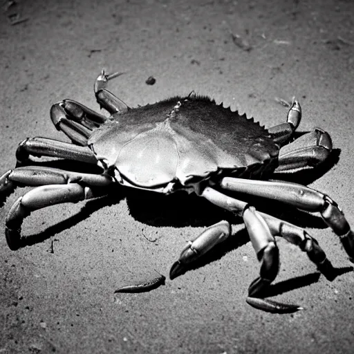 Image similar to crab monster, photography