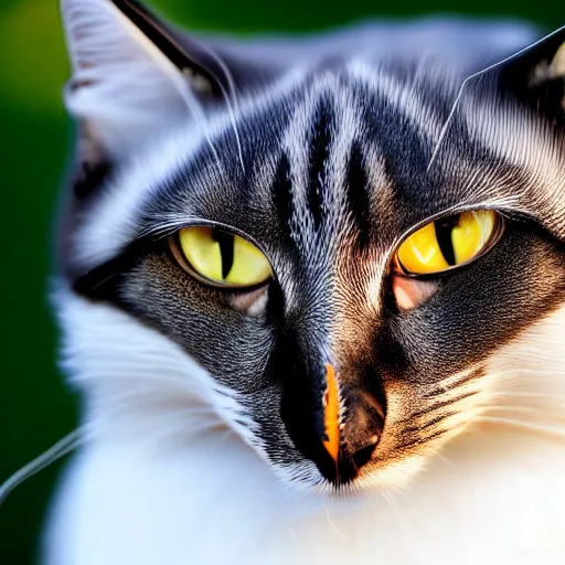 Image similar to a feline penguin - cat - hybrid, animal photography