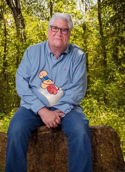 Image similar to portrait photo still of real life peter griffen, 8 k, 8 5 mm, f. 1 4