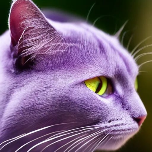 Image similar to purple cat